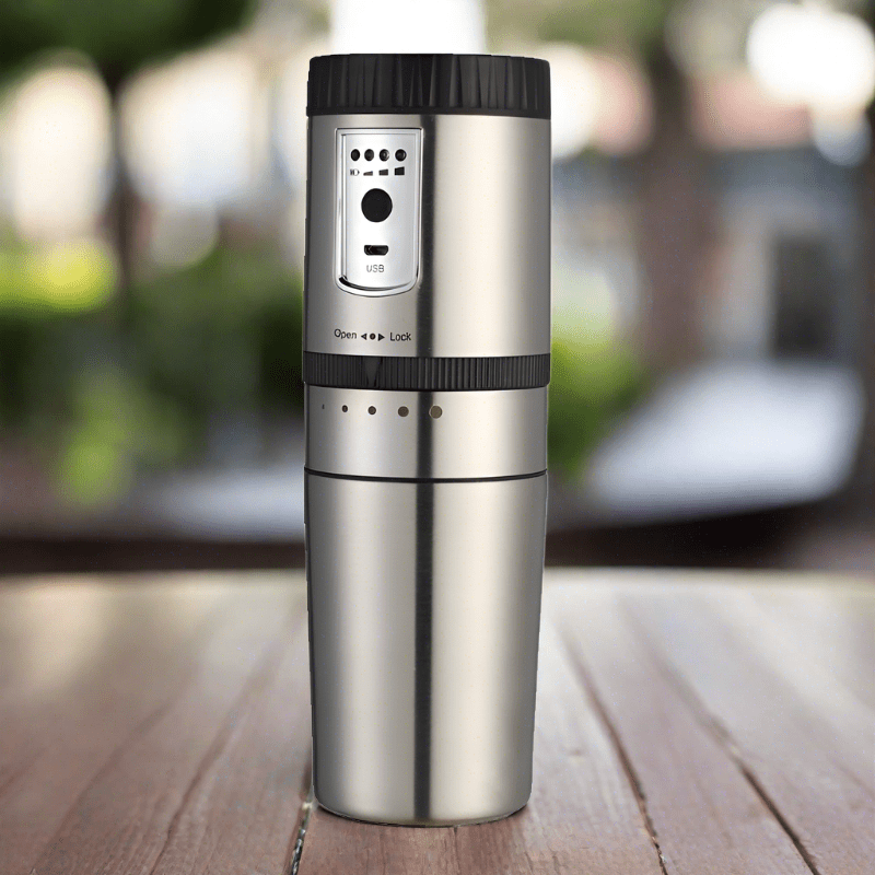 Electric portable stainless steel coffee grinderElectrical Coffee GrinderScruffy DuckScruffy Duck